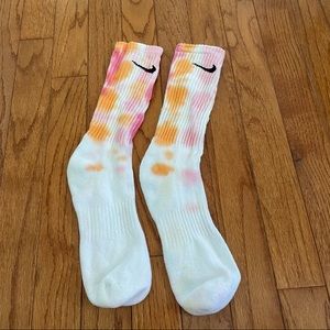 Nike tie dye socks